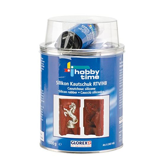 Silicone Hobby Time Rouge Rtv  Hb 1000 Grs