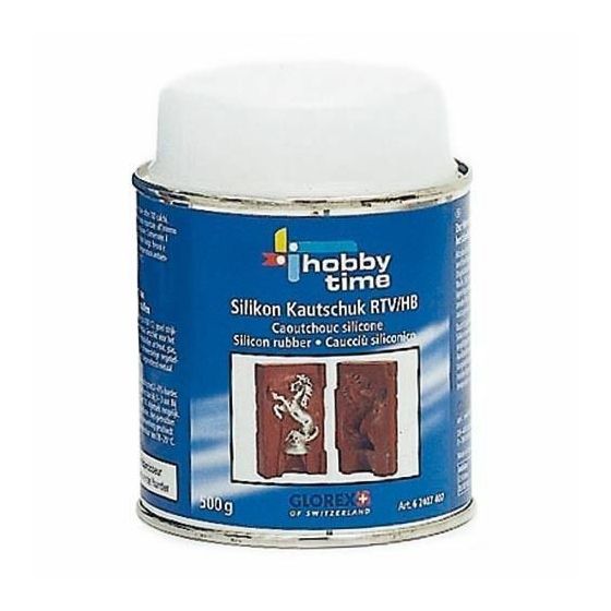 Silicone Hobby Time Rouge Rtv  Hb 500 Grs