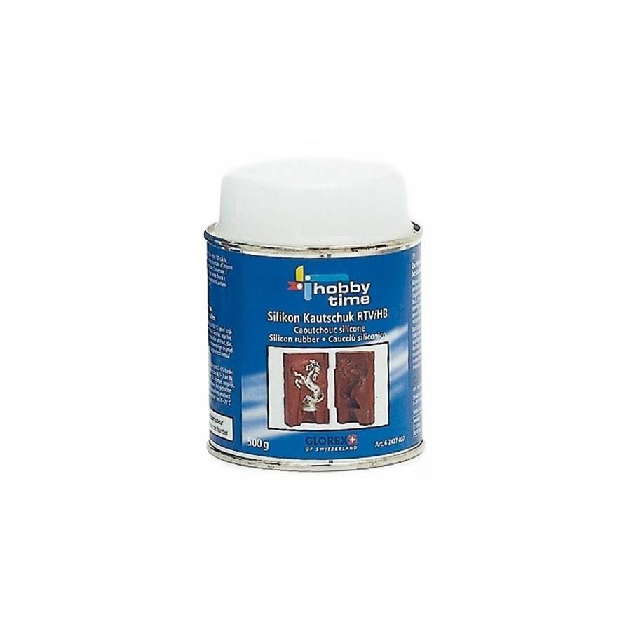 Silicone Hobby Time Rouge Rtv  Hb 500 Grs