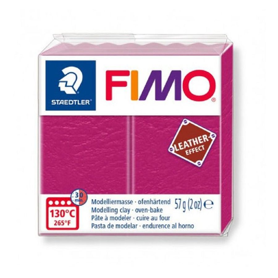FIMO EFFECT CUIR 57 GRS Couleur:INDIGOIM#4321
