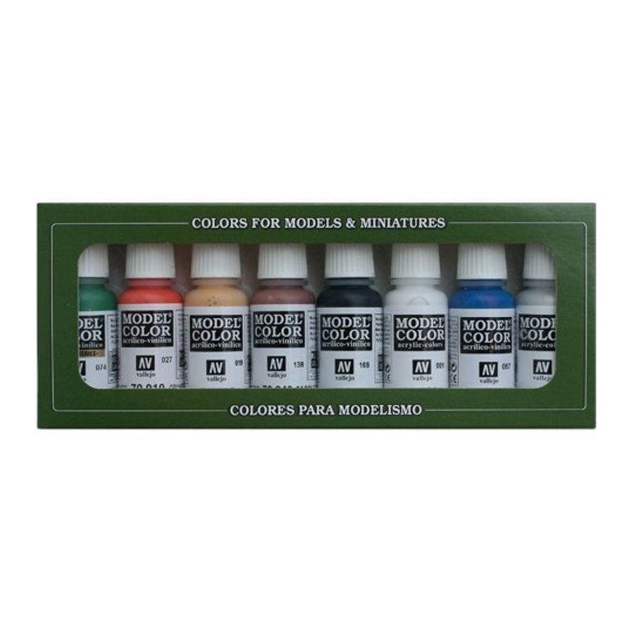 Vallejo Set Model Color : Wargames Basics Pour Maquettes  8X17Ml