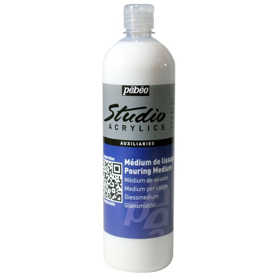 Pebeo- Medium Pouring Acrylique 1 L Pebeo- Medium Pouring Acrylique 1 L