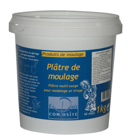 Platre De Moulage 1Kg Esprit Composite