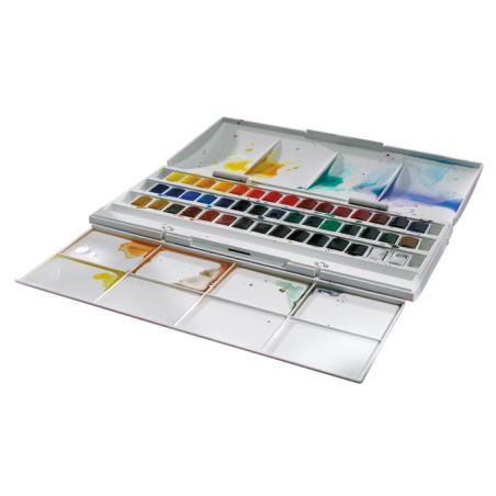BOITE AQUARELLE COTMAN 45 DEMI-GODETS      