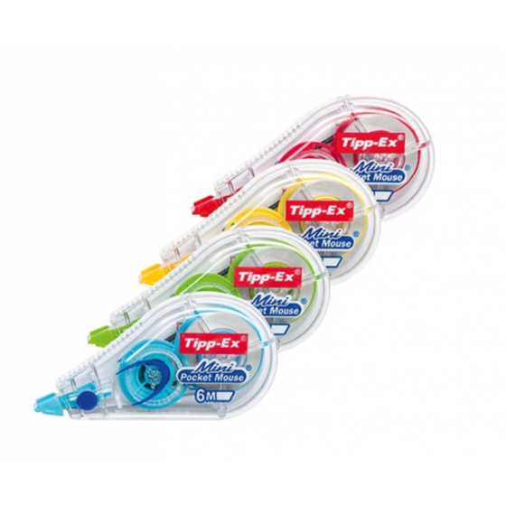 Ruban Correcteur 6 Metres - Mini Pocket Mousse - Tipp-Ex