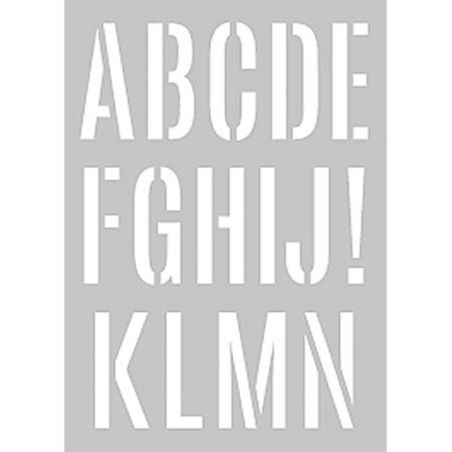 POCHOIR A3 ALPHABET GEANT 