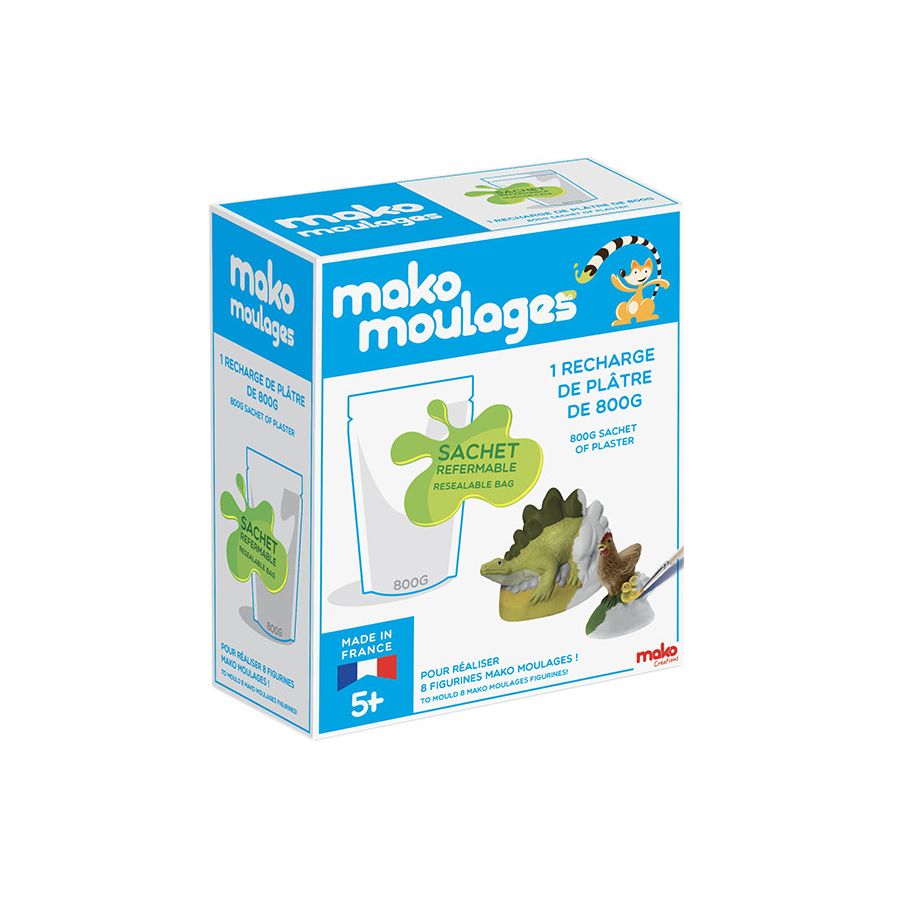 Mako Moulages Recharge Platre 800 Grs