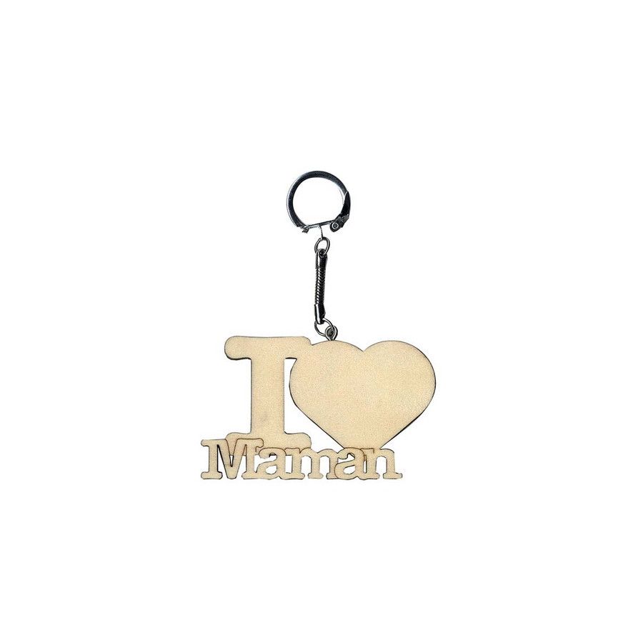 PORTE CLES I LOVE MAMAN PORTE CLES I LOVE MAMAN