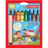 Stabilo 8 Feutres Coloriage Trio Scribbi