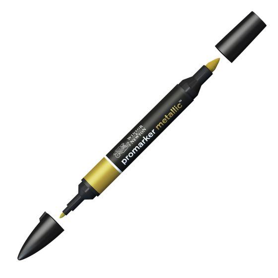WINSOR & NEWTON - FEUTRE DOUBLE POINTE METALLIC MARKER Couleur:ORIM#5314