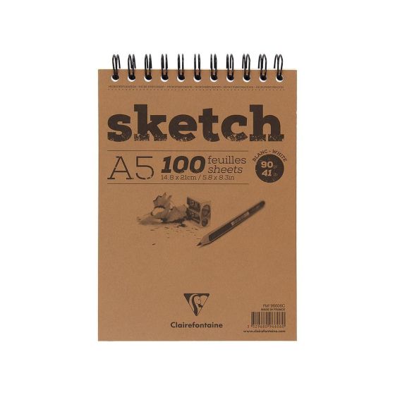 Clairefontaine - Bloc Esquisse Integrale 90G 100F Sketch