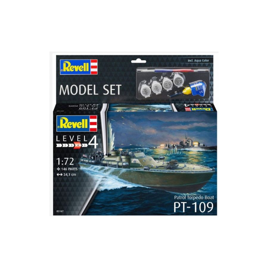 REVELL - MAQUETTE PATROL TORPEDO BOAT PT-109 IM#6051 REVELL - MAQUETTE PATROL TORPEDO BOAT PT-109 IM#6051
