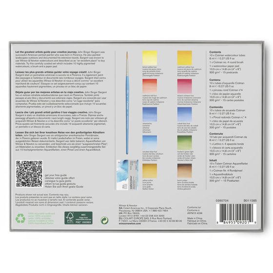 Aquarelle édition musée TATE 2022 Winsor & Newton Color'i