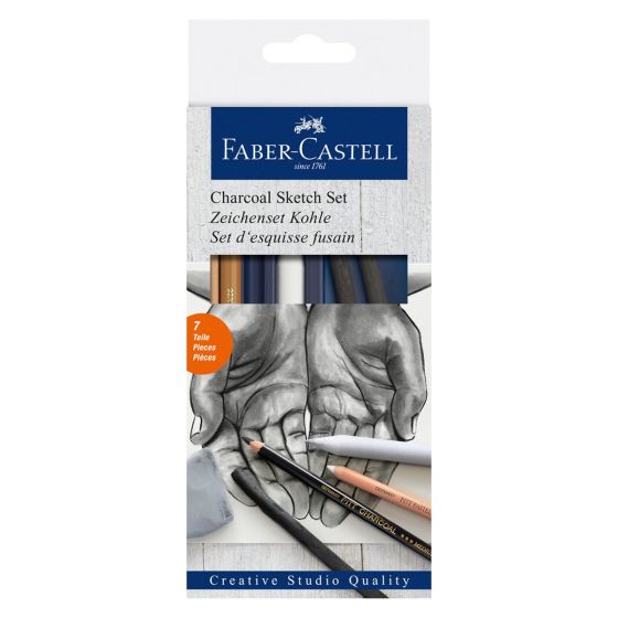 Set D'Esquisse Au Fusain - Faber Castell