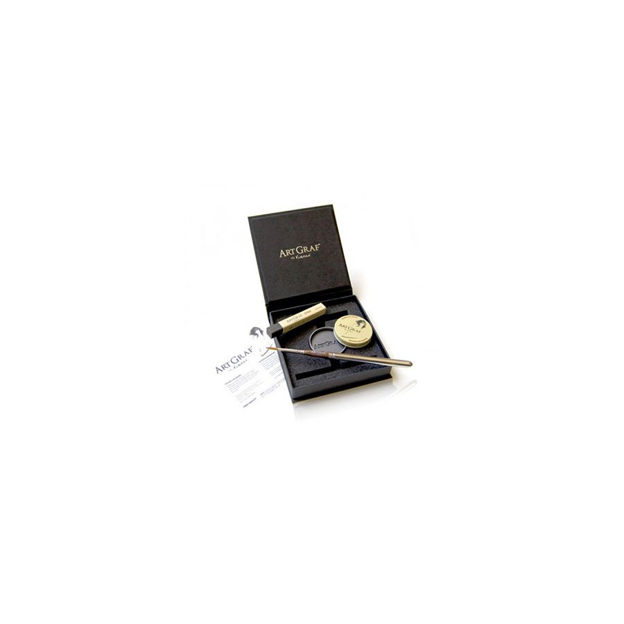 Artgraf  Kit Graphite Avec Un Pinceau De Voyage