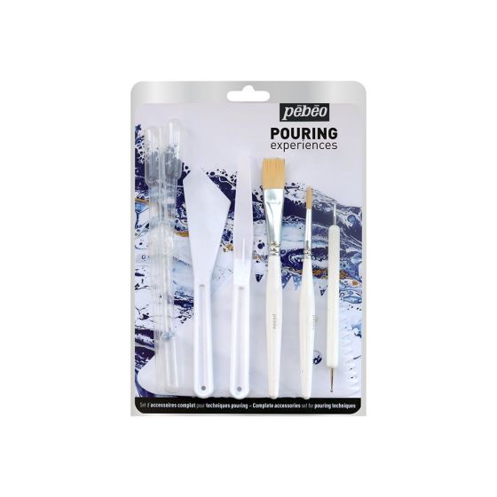 Set 11 Accessoires Pouring Experiences - Pebeo