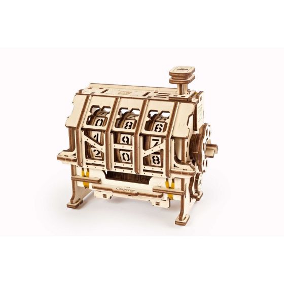 Maquette en bois 3D UGEARS - Carrousel puzzle adulte - Construction  mécanique en bois