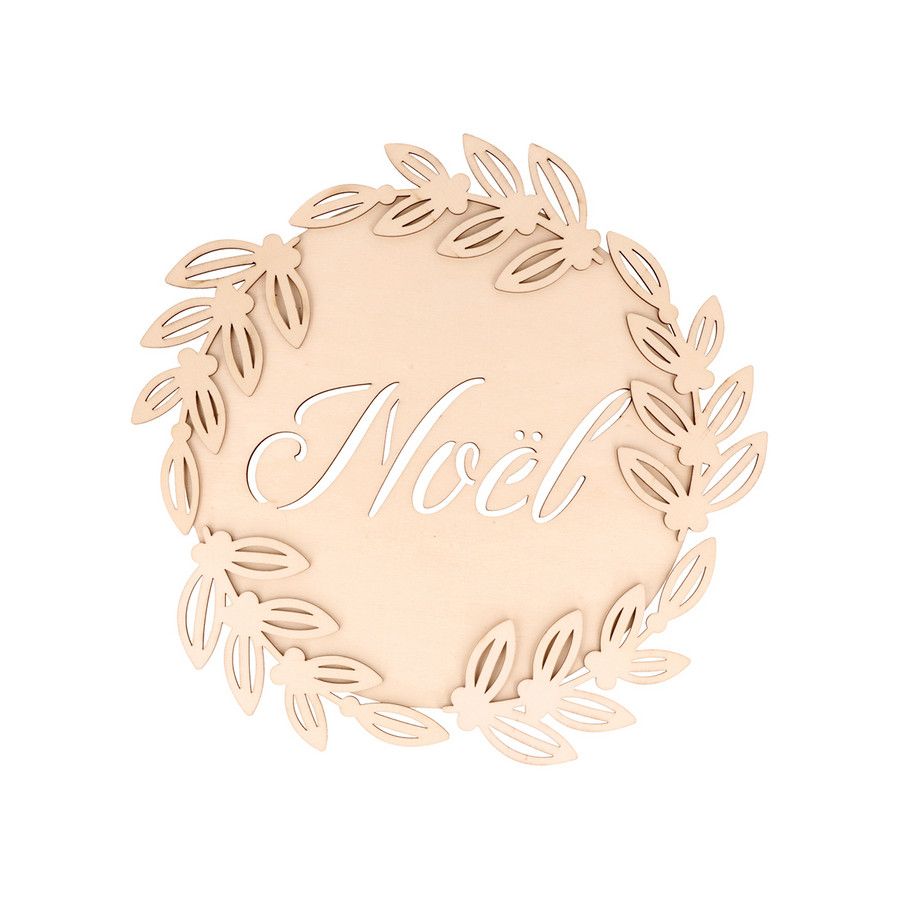 MEDAILLON NOEL + 5 FEUILLAGES "SPLENDID CHRISTMAS" DIAM 20 CM IM#6475 MEDAILLON NOEL + 5 FEUILLAGES "SPLENDID CHRISTMAS" DIAM 20 CM IM#6475