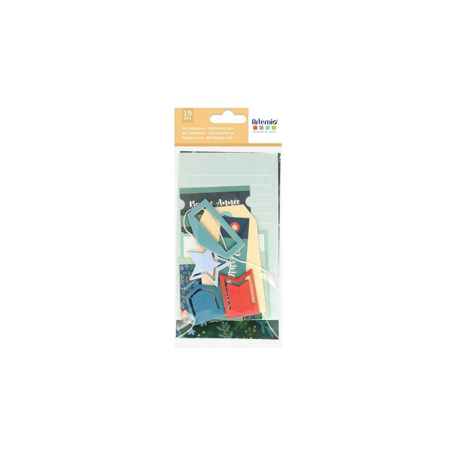 SET PAPETERIE 19 PCS "WOODSY CHRISTMAS" IM#6506 SET PAPETERIE 19 PCS "WOODSY CHRISTMAS" IM#6506