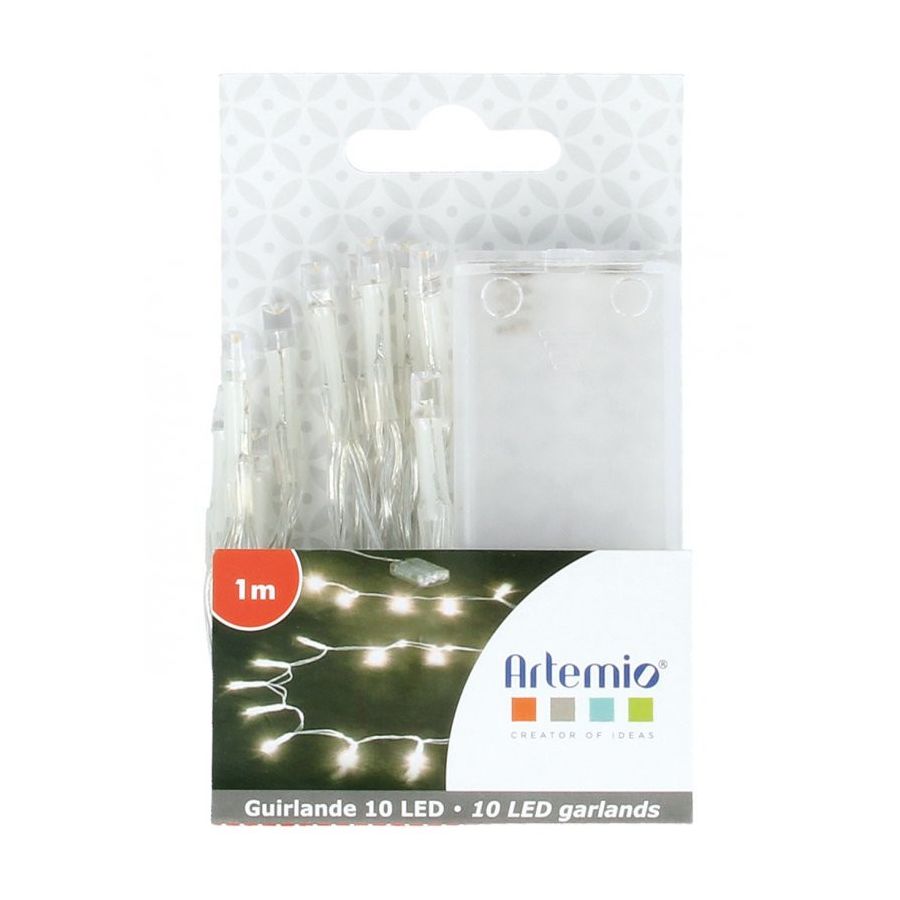 GUIRLANDE LUMINEUSE 10 LED 1M ARTEMIO IM#6526 GUIRLANDE LUMINEUSE 10 LED 1M ARTEMIO IM#6526