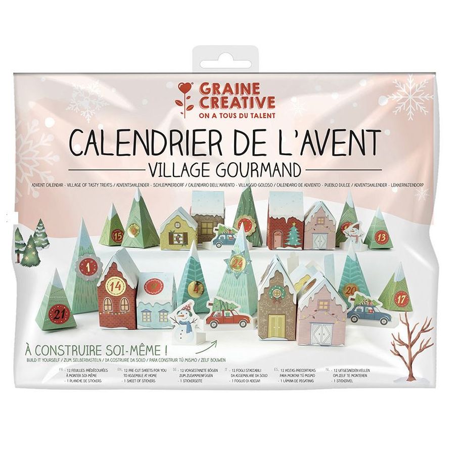 CALENDRIER AVENT VILLAGE GMD IM#6583 CALENDRIER AVENT VILLAGE GMD IM#6583