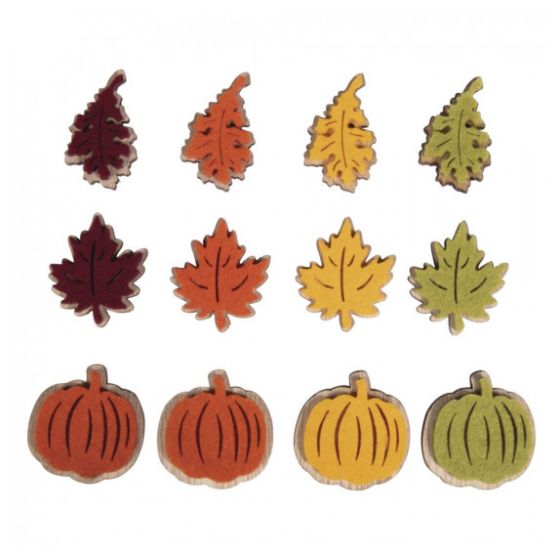 miniatures citrouille en bois Rayher