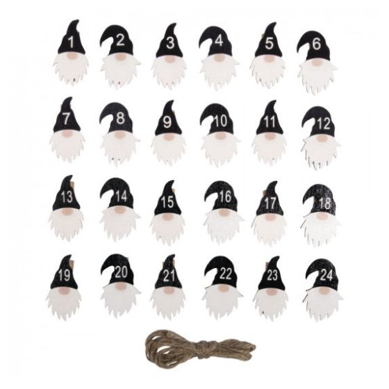 chiffres d l'avent lutin Rayher