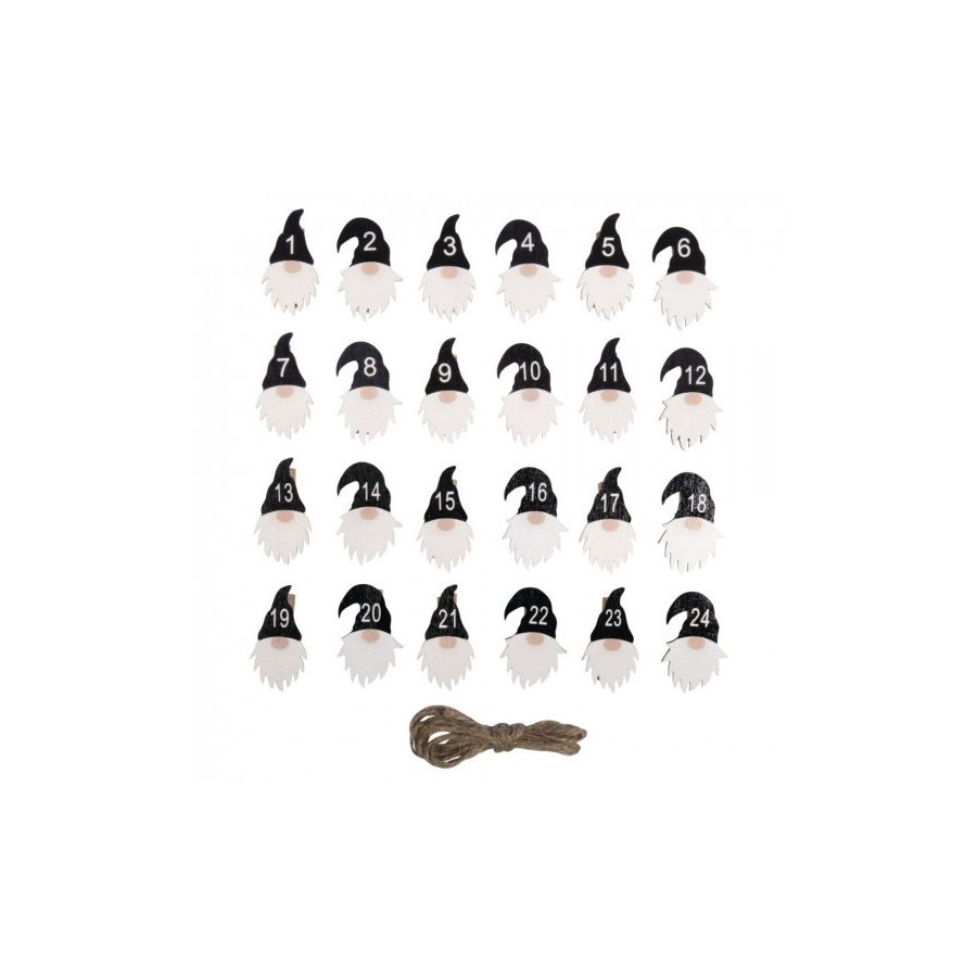 chiffres d l'avent lutin Rayher