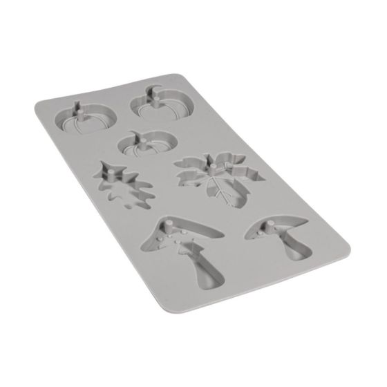 moule en silicone courge et champignon Rayher