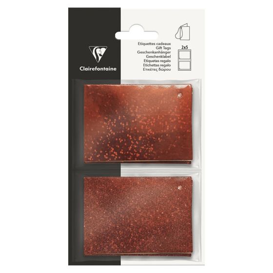 étiquettes cadeaux Clairefontaine