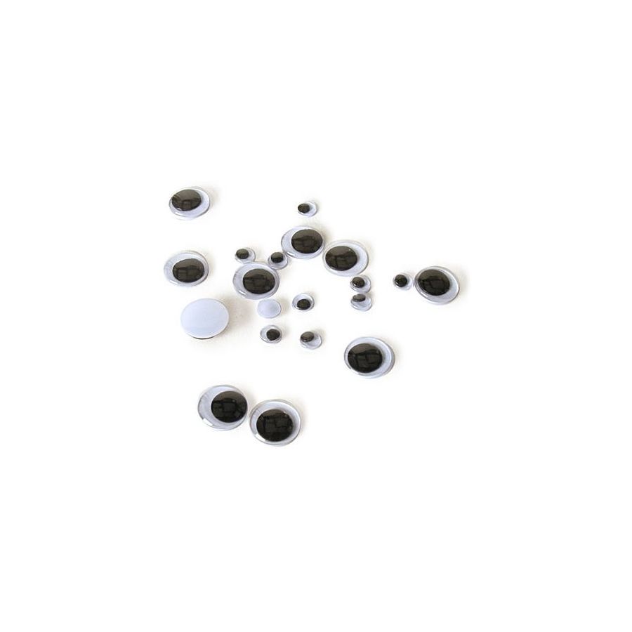 yeux en plastique avec puplle mobile Rayher yeux en plastique avec puplle mobile Rayher
