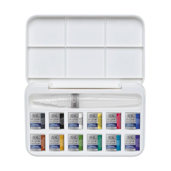 SET AQUARELLE COTMAN 12        