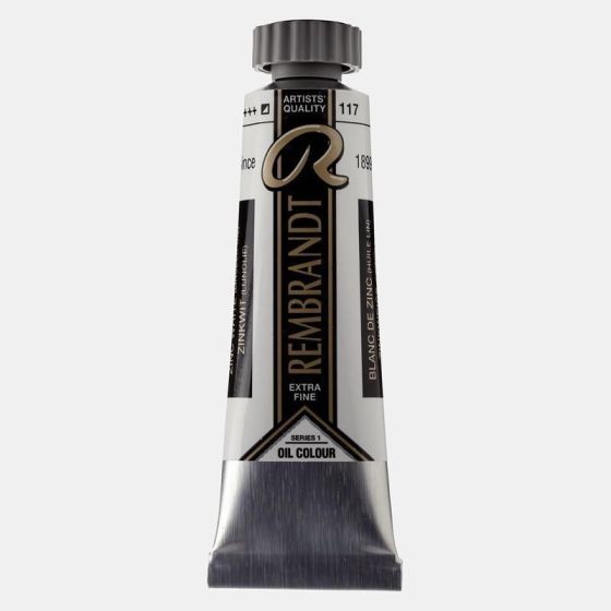 HUILE REMBRANDT EXTRA-FINE 15ML Couleur:BLANC DE ZINC HUILE LINIM#7376