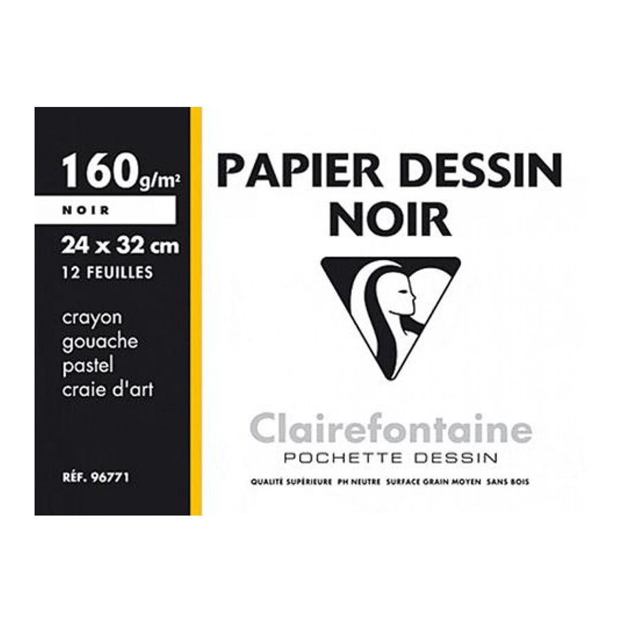 POCHETTE PAPIER DES.C.NOIR 24x32 IM#743 POCHETTE PAPIER DES.C.NOIR 24x32 IM#743