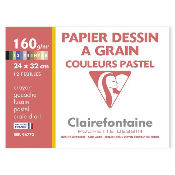 POCHETTE PAPIER DES.C.PAST 24x32 IM#744