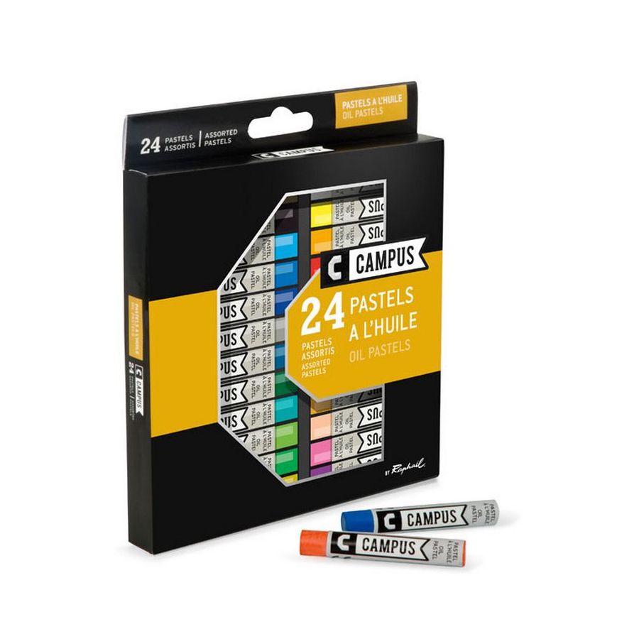 PASTEL HUILE CAMPUS BOITE 24   