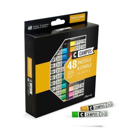 PASTEL HUILE CAMPUS BOITE 48   