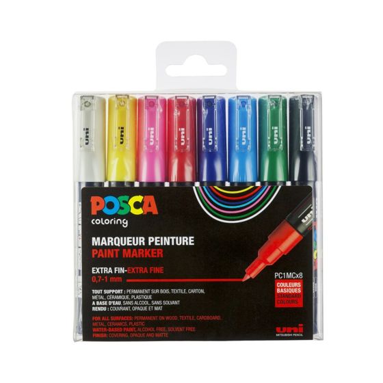 Stylos De Peinture Marqueurs De Peinture, Encre Uniforme à Base D'eau  Marqueurs De Peinture Acrylique Pour 12 Couleurs, 24 Couleurs, 36 Couleurs,  48 ​​couleurs 