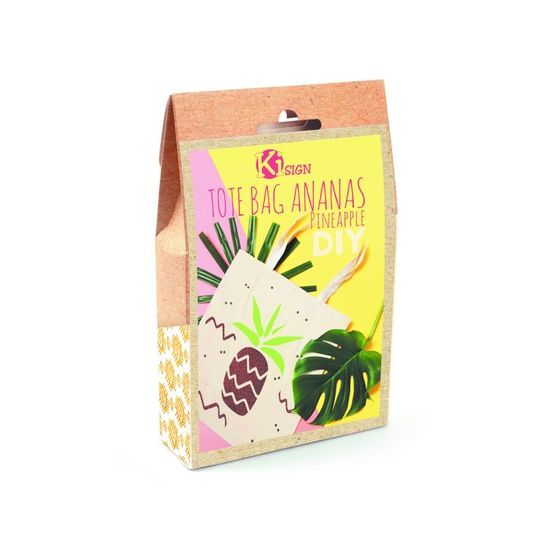 Kit Customisation Tote Bag Ananas