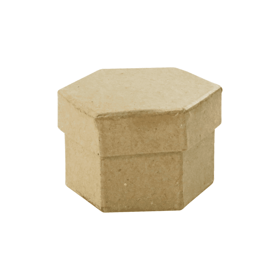 MINI BOITE HEXAGONALE 5 x 5 x 3 IM#837 MINI BOITE HEXAGONALE 5 x 5 x 3 IM#837