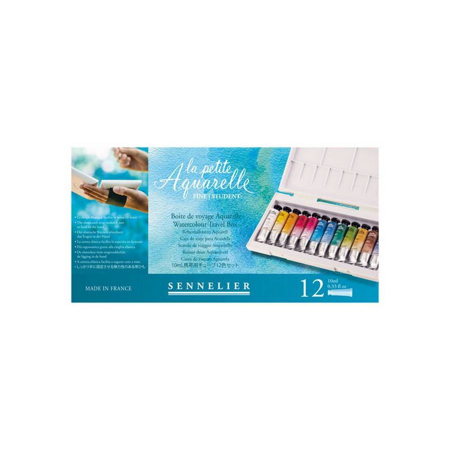 LA PETITE AQUARELLE BOITE 12 TUBES FINE LA PETITE AQUARELLE BOITE 12 TUBES FINE