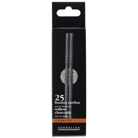 BOITE DE 25 FUSAINS SENNELIER 