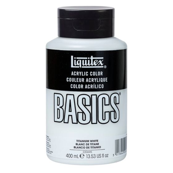 BASICS 400ML BLANC TITANE IM#8871