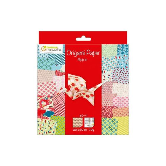 origami papier nippon 60 feuilles