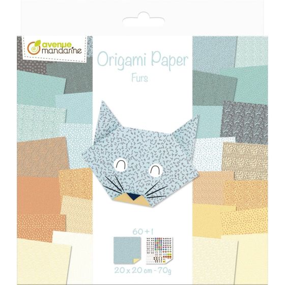 origami papier 60 feuilles
