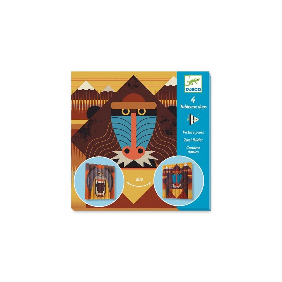 TABLEAUX DUOS - WILD LIFE - DJECO IM#9107 TABLEAUX DUOS - WILD LIFE - DJECO IM#9107