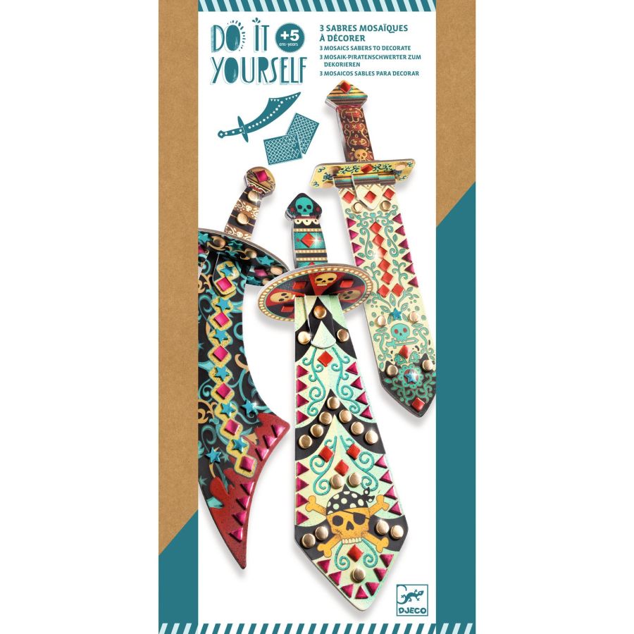 SABRES DIY - COMME UN PIRATE - DJECO IM#9154 SABRES DIY - COMME UN PIRATE - DJECO IM#9154