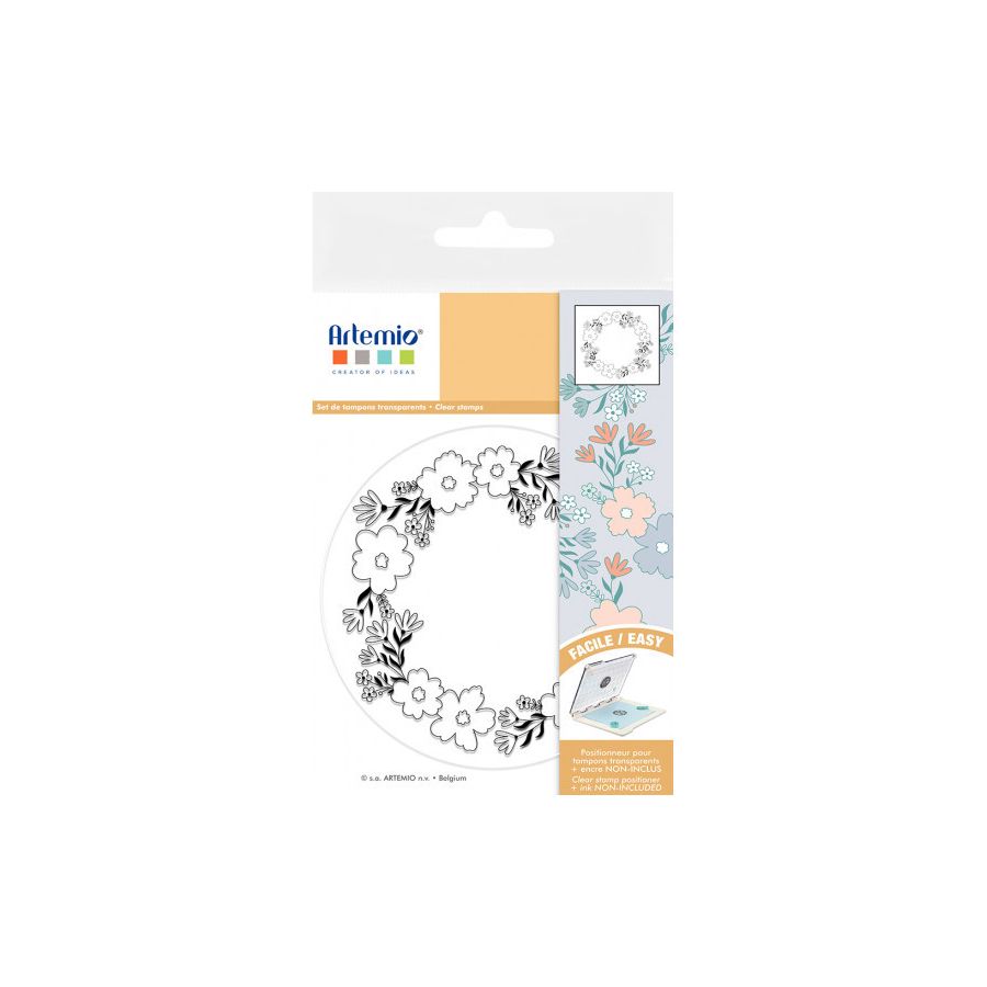 TAMPONS TRANSPARENTS COURONNE 12X12CM COLLECTION MARIPOSA ARTEMIO IM#9249 TAMPONS TRANSPARENTS COURONNE 12X12CM COLLECTION MARIPOSA ARTEMIO IM#9249