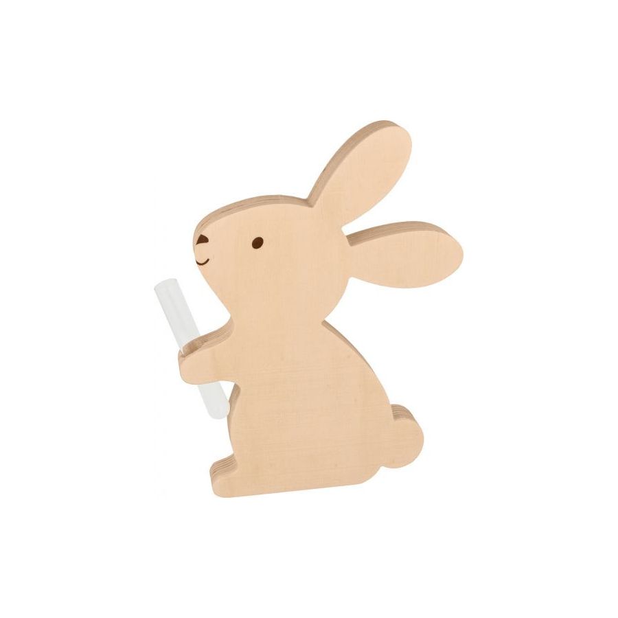 SOLIFLORE EN BOIS LAPIN 18 X 24 X 2,5 CM ARTEMIO IM#9268 SOLIFLORE EN BOIS LAPIN 18 X 24 X 2,5 CM ARTEMIO IM#9268