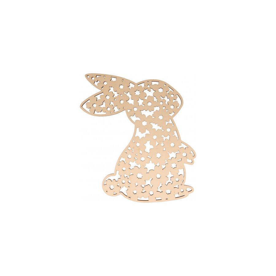 SILHOUETTE EN BOIS MARIPOSA LAPIN FLEURS 30 X 25,5 CM ARTEMIO IM#9269 SILHOUETTE EN BOIS MARIPOSA LAPIN FLEURS 30 X 25,5 CM ARTEMIO IM#9269